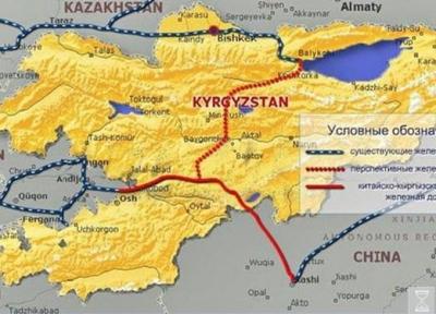 سود 200 میلیون دلاری قرقیزها از راه آهن چین- قرقیزستان- ازبکستان