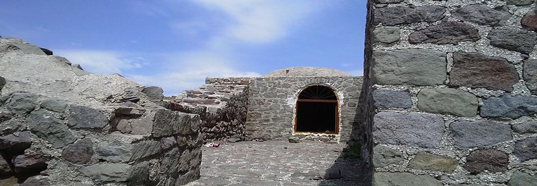 کاروانسرای پیچ بن الموت ؛ بنایی سنگی در ییلاق ، کاروانسرایی تاریخی در مسیری که الموت را تنکابن وصل می کرد