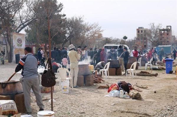 جشنواره سمنو پزان در بجنورد برگزار گردید