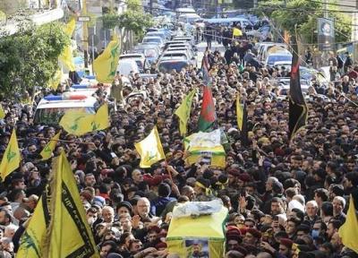لبنان، تشییع پیکر شهدای حزب الله