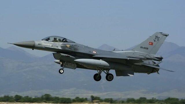 رزمایش هوایی ترکیه در شرق مدیترانه