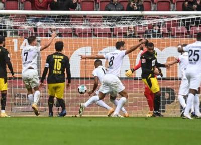 آگسبورگ 2- 0 دورتموند؛ بی روح و نا امید کننده