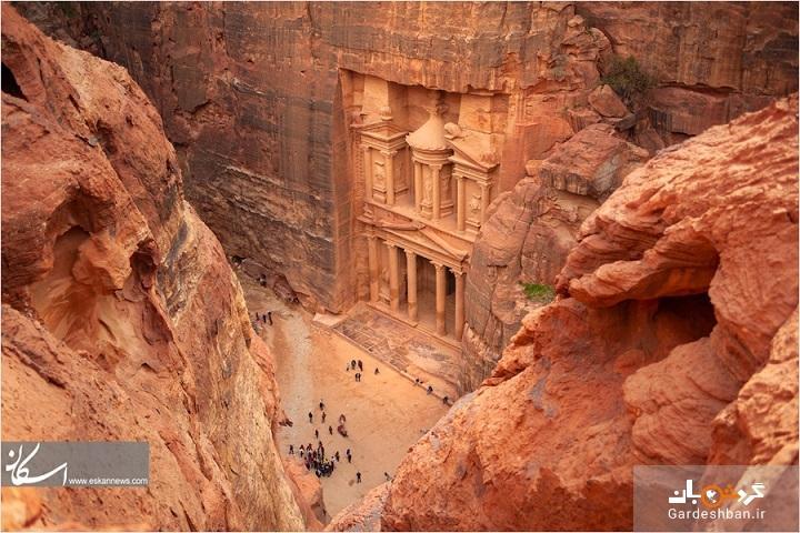 شهر پِترا، از عجایت جدید هفت گانه جهان تصاویر شهر پِترا، از عجایت جدید هفت گانه جهان
