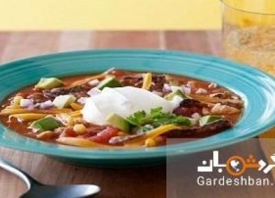 طرز تهیه سوپ تورتیلای خوشمزه