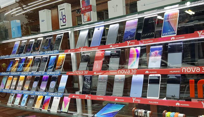قیمت انواع گوشی موبایل امروز 8 آبان