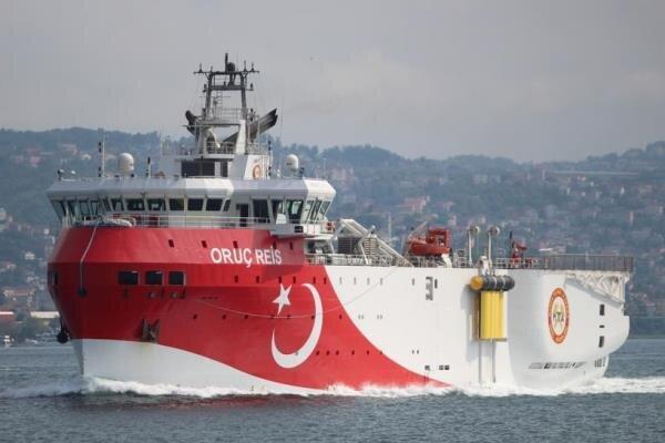 یونان اعزام کشتی اکتشافی ترکیه به آبهای مدیترانه شرقی رامحکوم کرد