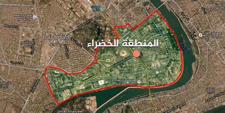 انفجار در اطراف سفارت آمریکا در بغداد