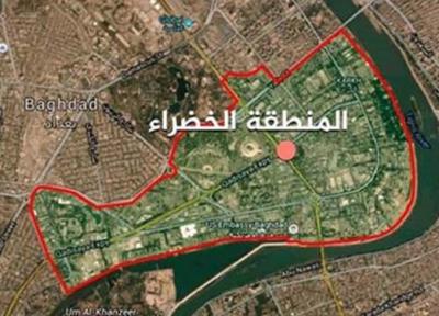 انفجار در اطراف سفارت آمریکا در بغداد