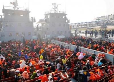 انتقال 1800 پناهنده دیگر روهینگیایی به جزیره دورافتاده کار باسان