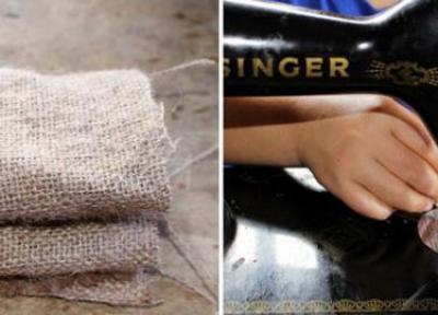 3 روش طلایی برای ساخت گل های زیبا با گونی