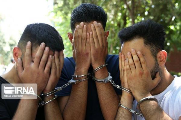 خبرنگاران انهدام باند سارقان فرا استانی توسط پلیس آگاهی خوزستان