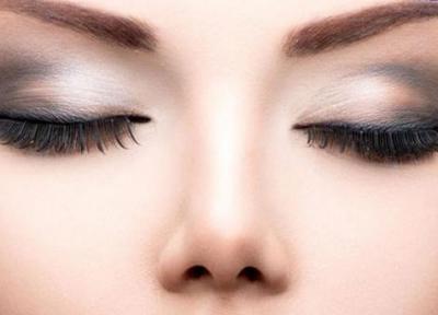 آرایش چشم ملایم دخترانه