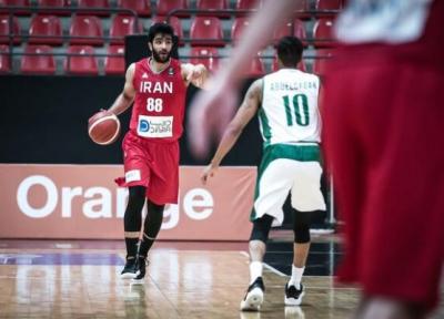تیم ملی بسکتبال ایران برابر اسپانیا باخت